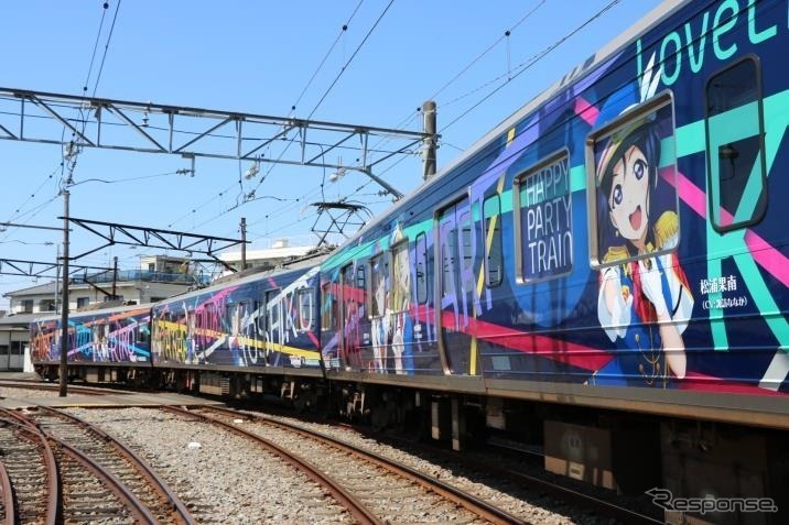 ラブライブ から西武まで ラッピング電車を集めてみた カーナリズム