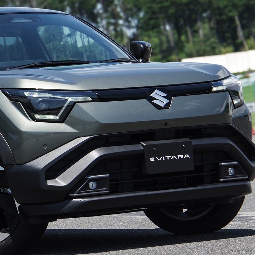 スズキ新型「e ビターラ」先行情報公開！スズキ初の電動モデル2025年度内に導入へ