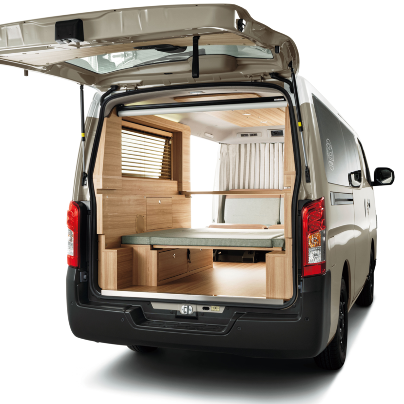 日産 新型「キャラバン MYROOM」発表！車中泊性能が進化