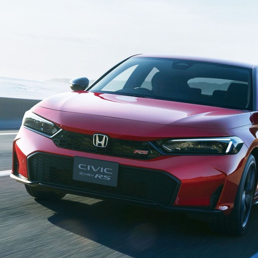 ホンダ、「シビック」をマイナーチェンジして発売！新制御「Honda S+ Shift」搭載の「e:HEV RS」を追加