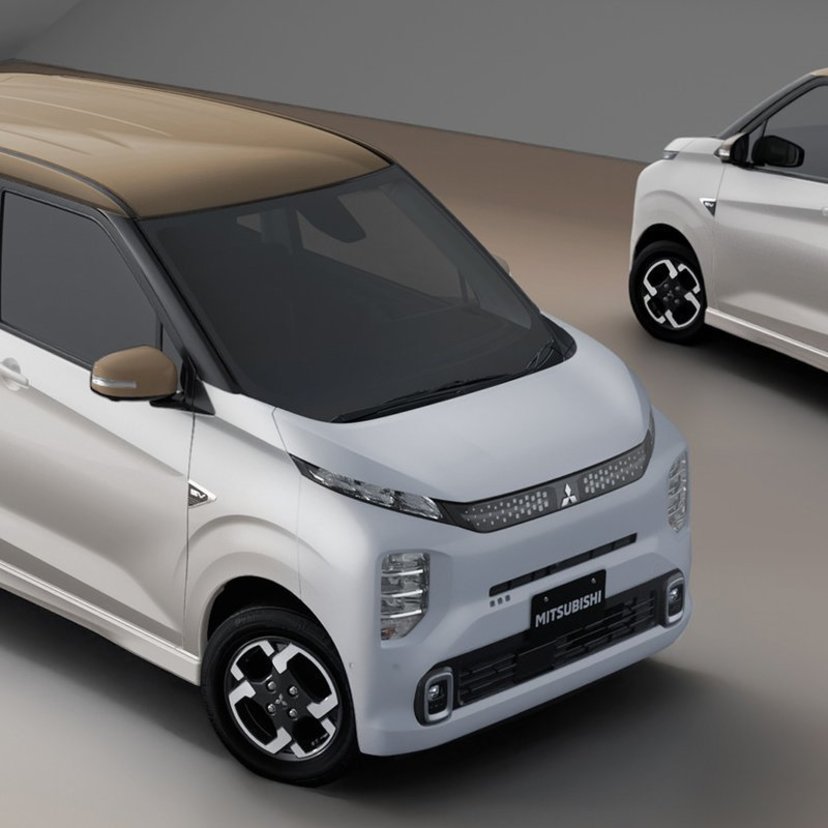 三菱 新型「eKクロス EV」を発表！デザイン刷新と1,500W給電対応で実用性を強化