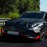 メルセデスAMG新型「CLA 45」、ニュルでセグメント最速！680馬力EVが7分32秒070を記録