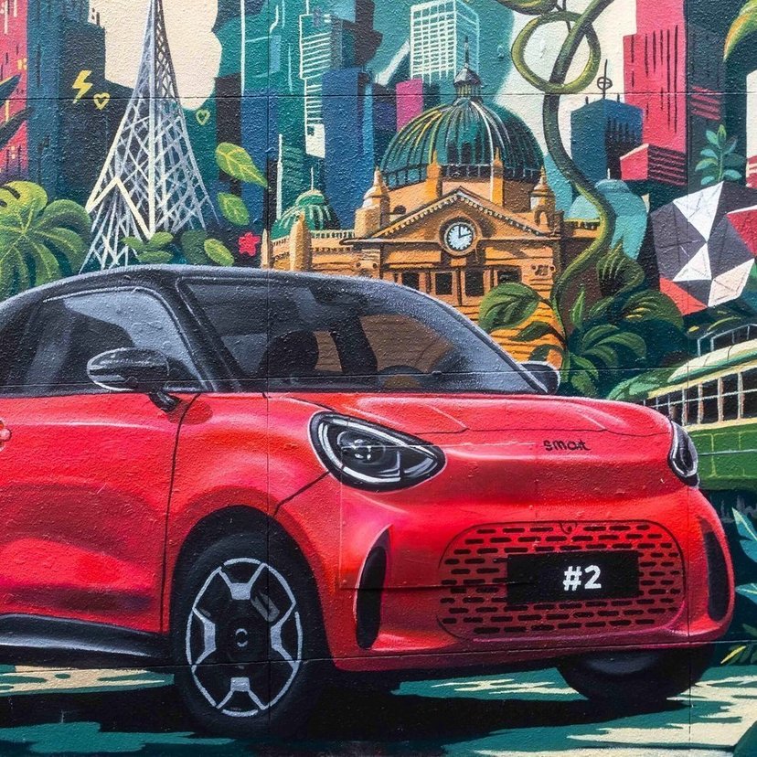 スマート、「フォーツー」後継の新型EV「#2」を予告！目標航続約300kmで10月世界初公開へ