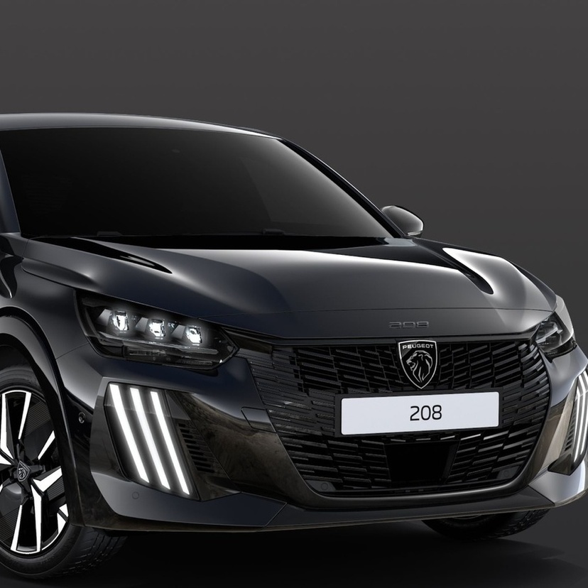 プジョー「208」に黒の限定車！80台のブラックエディション、上質シートを備え425万円
