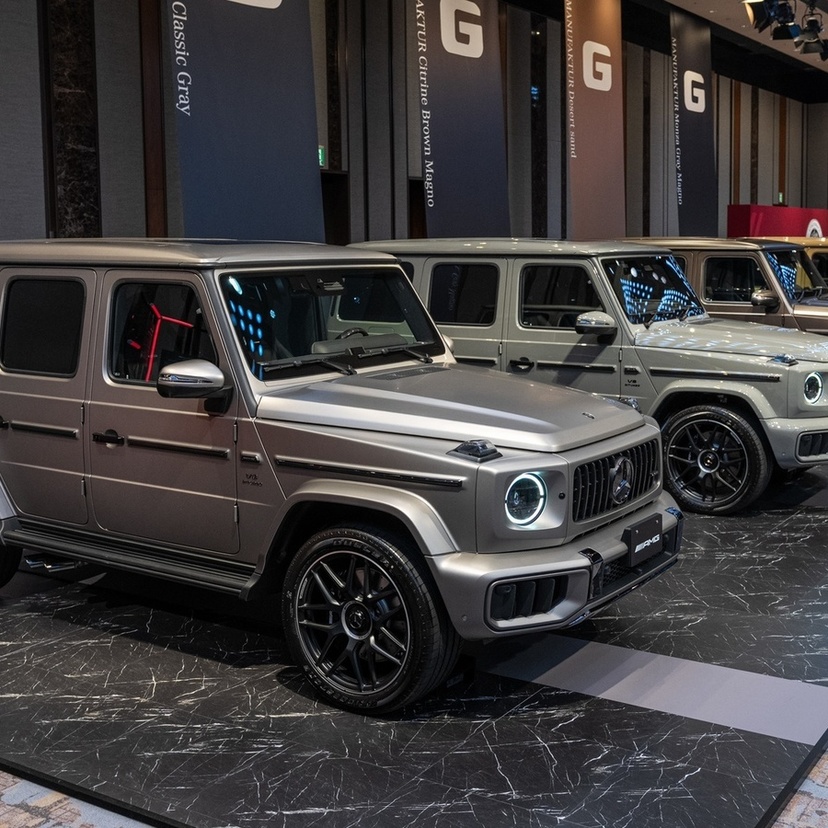 メルセデスAMG「G63」に200台の限定車！特別な5色とダーククロームで仕立てる3,468万円の一台