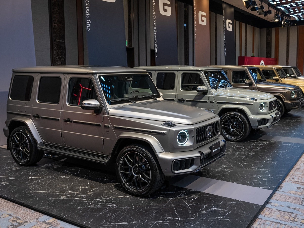 メルセデスAMG「G63」に200台の限定車！特別な5色とダーククロームで