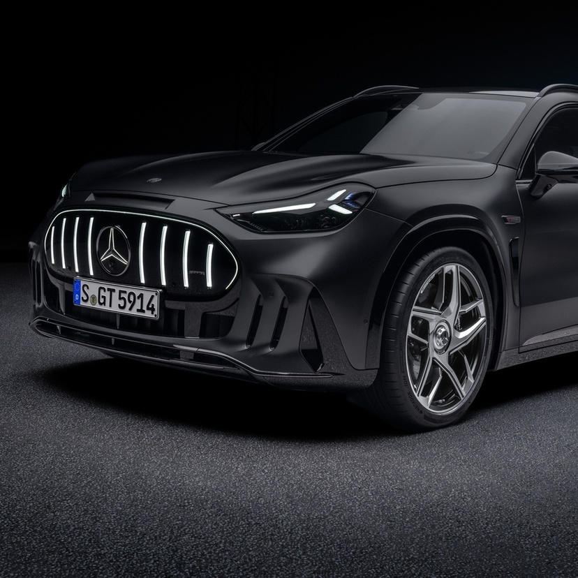 メルセデスAMG「GT SUV」世界初公開！最大860kWの電動SUVに、V8サウンドと疑似変速も搭載
