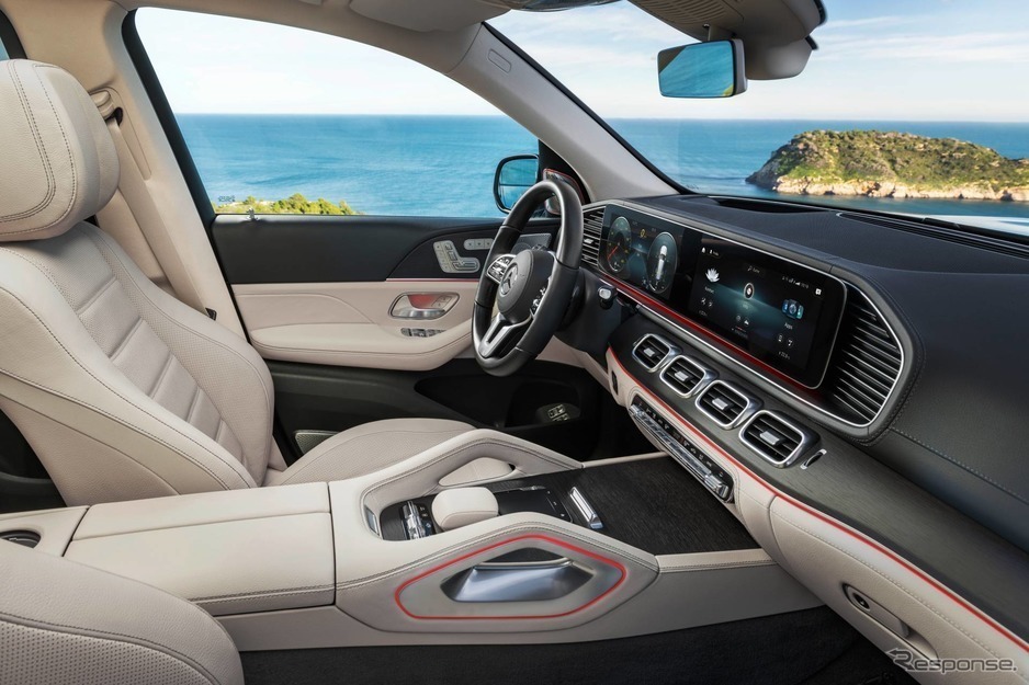 メルセデスベンツ GLS 新型の高級感あふれる内装