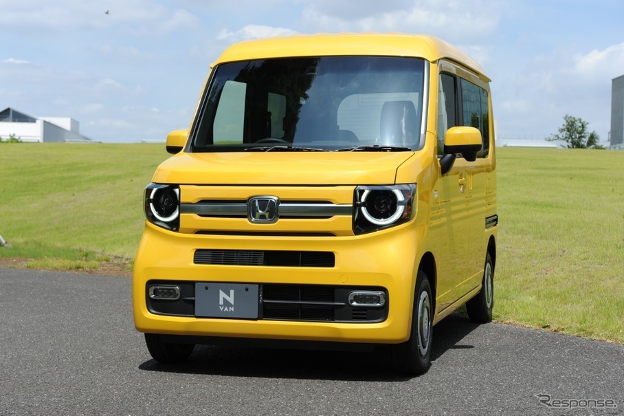黄色くて四角いフォルムに惚れるホンダのN-VAN
