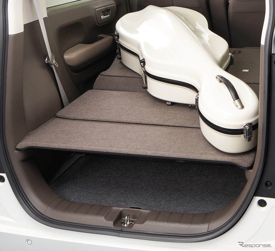 《画像:ホンダ》荷室使用イメージ ビッグラゲッジモード