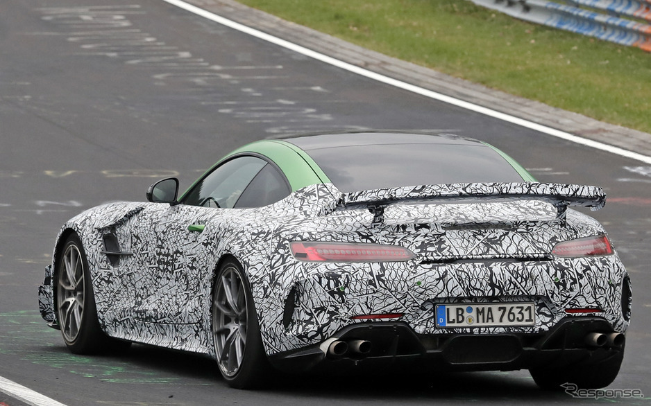 メルセデス AMG GT ブラックシリーズ 市販型(スクープ写真)