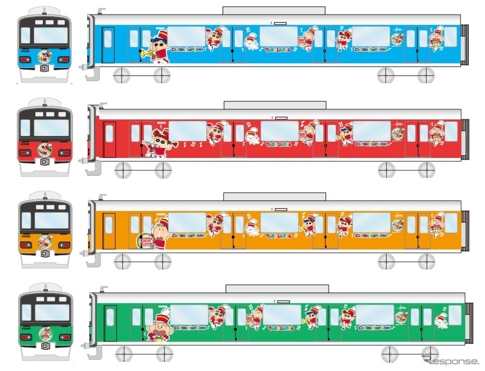 ディズニーにクレヨンしんちゃん ラッピング車集めてみた カーナリズム