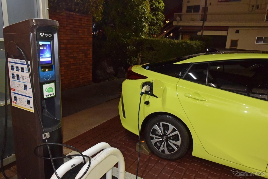 PHEVの充電方法