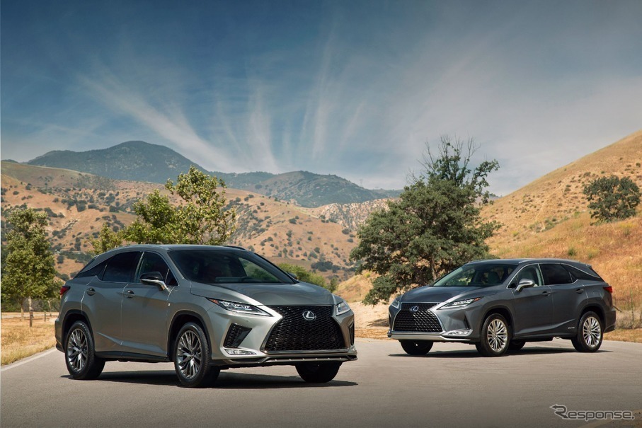 《photo by Lexus》レクサス RX の2020年モデル(北米仕様)