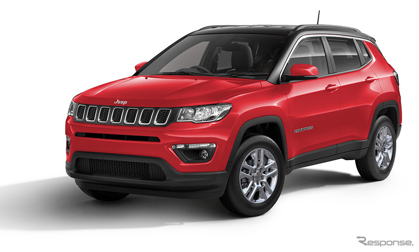 Jeep Compass красный