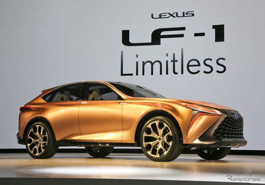 ※画像はレクサスのコンセプトカー LF-1リミットレス(デトロイトモーターショー2018)