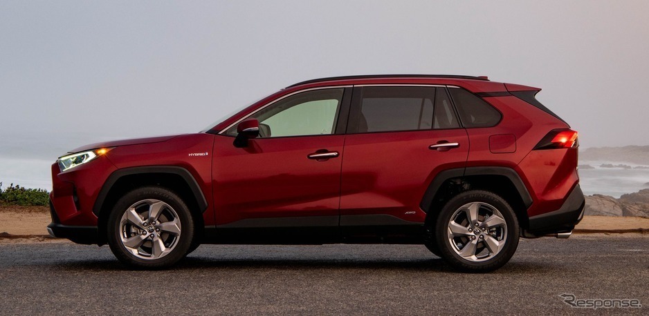 トヨタ RAV4ハイブリッド新型 2019年3月米国発売！燃費向上で価格は 